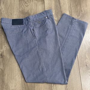 Hugo Boss 29” Stretch Trouser Maine Blue Casual Pants Size 35